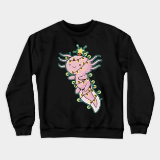 Christmas Axolotl Crewneck Sweatshirt